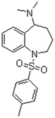5-二甲胺基-2,3,4,5-四氫-1-對甲苯磺?；?1H-苯并氮雜卓