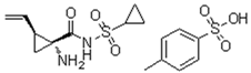 (1R,2S)-1-氨基-N-(環(huán)丙基磺?；?-2-乙烯基環(huán)丙烷甲酰胺對甲苯磺酸鹽