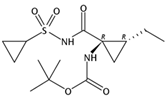 [(1R,2R)-1-[[(環(huán)丙基磺?；?氨基]羰基]-2-乙基環(huán)丙基]氨基甲酸叔丁酯